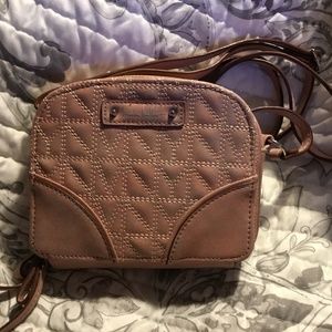 Nicole Miller NY Crossbody Mini Purse~Blush Pink